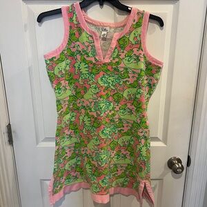 Vintage white tag Lilly Pulitzer coverup dress